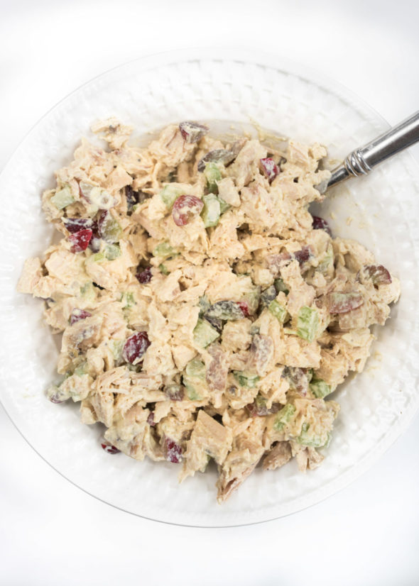 Curry Chicken Salad - Eating Bird Food