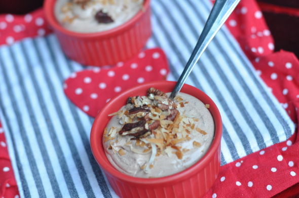 German Chocolate Mousse