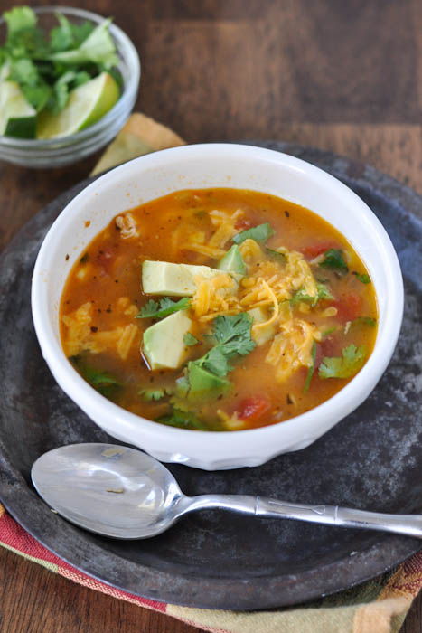 Simple Chicken Tortilla Soup Recipe