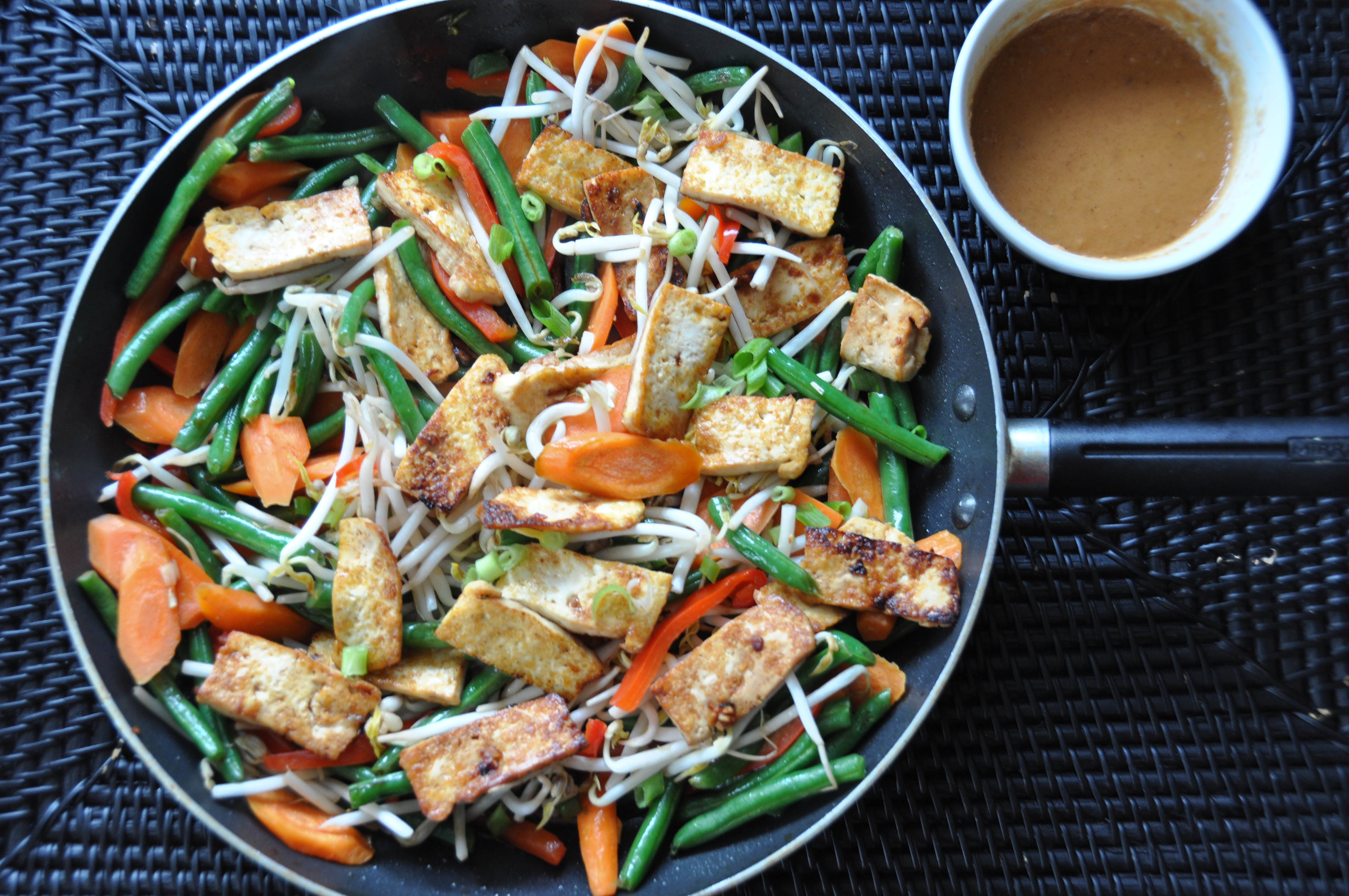 Tofu and Vegetable Stir-Fry 