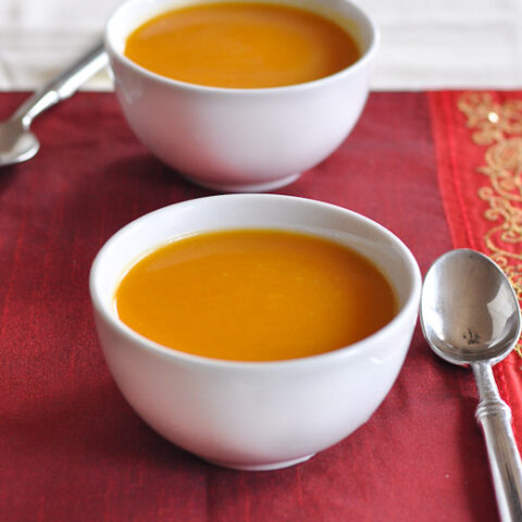 Jalapeno-Ginger Butternut Squash Soup