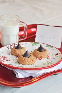 Peanut Butter Kiss Cookies {Gluten Free}