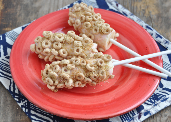 Frozen Banana Pops