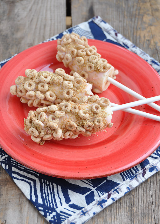 Frozen Banana Pops