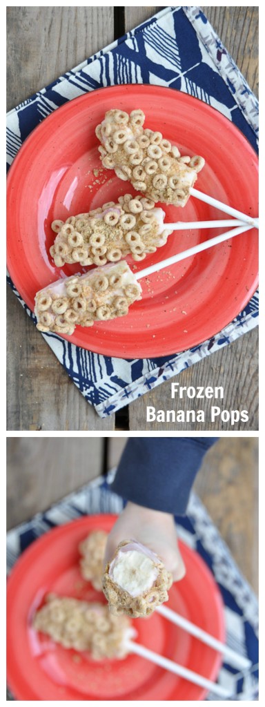 Frozen Banana Pops