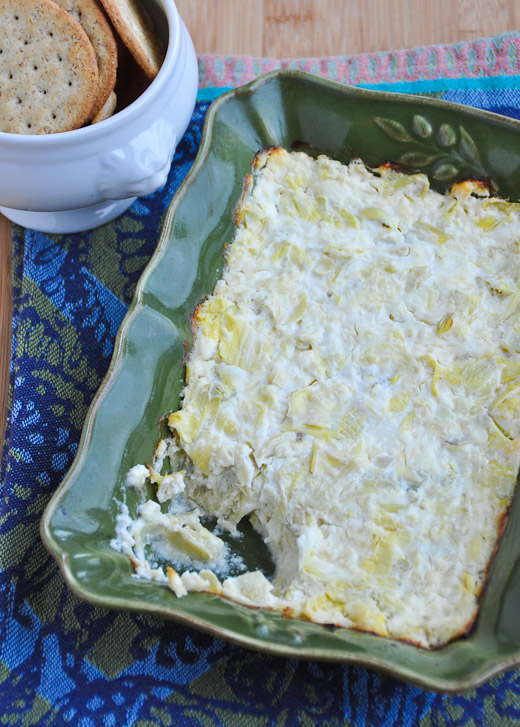 Hot Feta Artichoke Dip