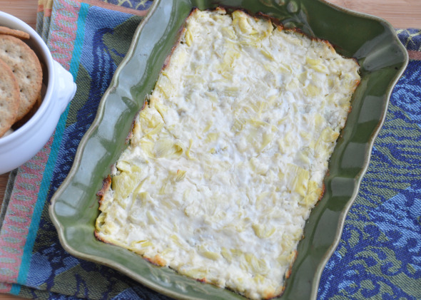 Hot Feta Artichoke Dip