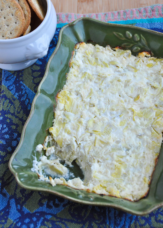 Hot Feta Artichoke Dip