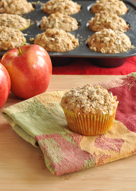 Apple Oat Muffins