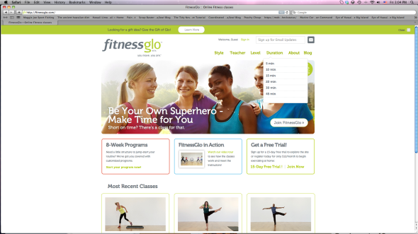 FitnessGlo Classes