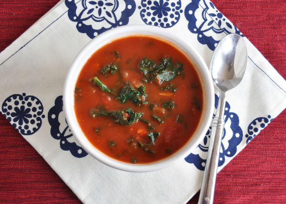 Tomato Kale Soup