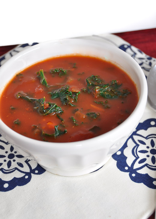 Tomato Kale Soup