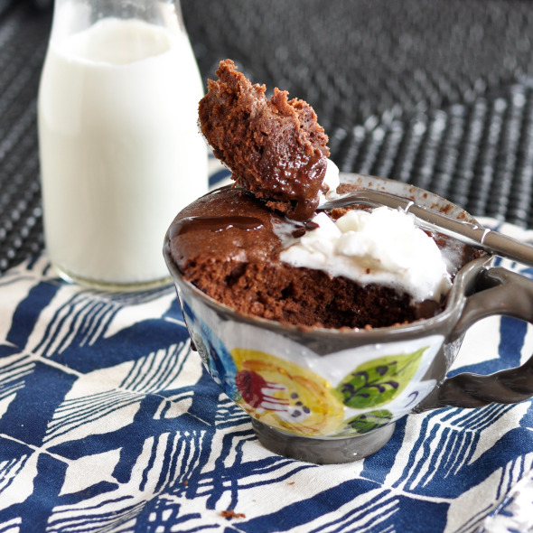 Chocolate Almond Mug Cake