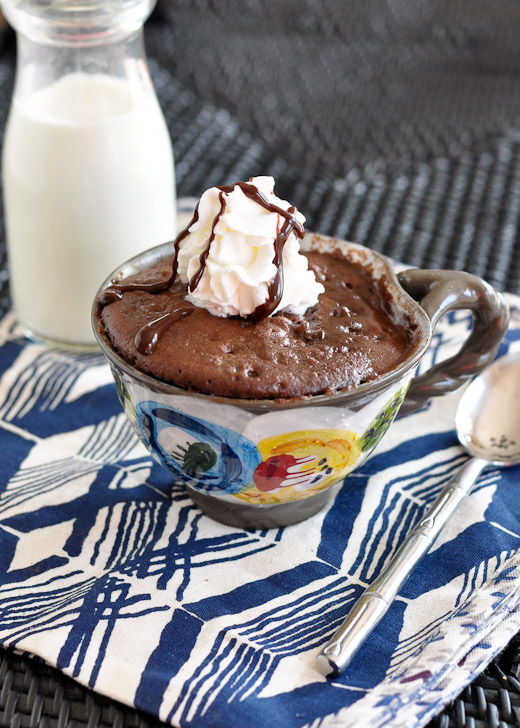 Chocolate Almond Mug Cake