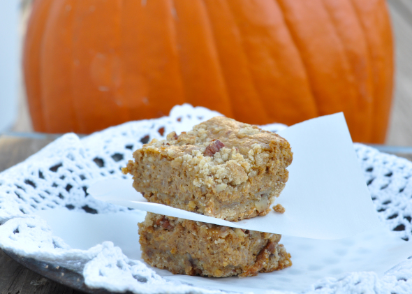 Pumpkin Cheesecake Bars