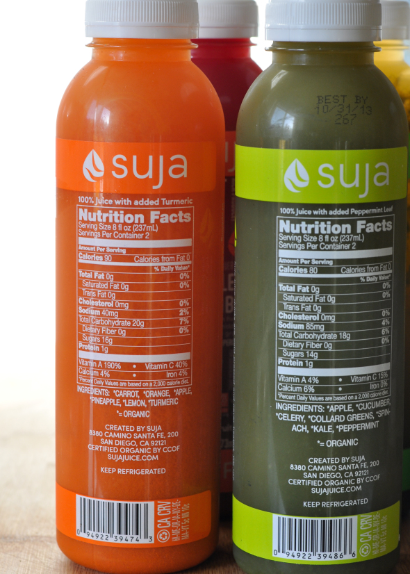 Suja Juice Cleanse Giveaway | www.nutritiouseats.com