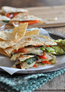 Vegetarian Quesadillas | www.nutritiouseats.com