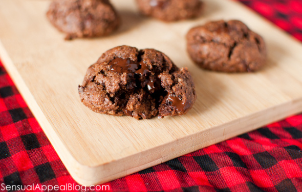 Almond Chocolate Cookies (vegan)