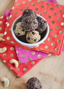Chocolate Chip Cookie Energy Balls