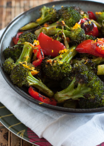 Asian Roasted Broccoli and Red Peppers | Nutritious Eats
