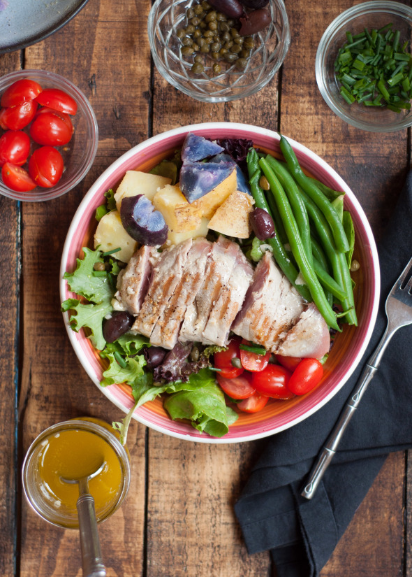 Grilled Tuna Nicoise | www.nutritiouseats.com