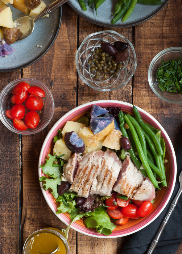 Grilled Tuna Nicoise | www.nutritiouseats.com