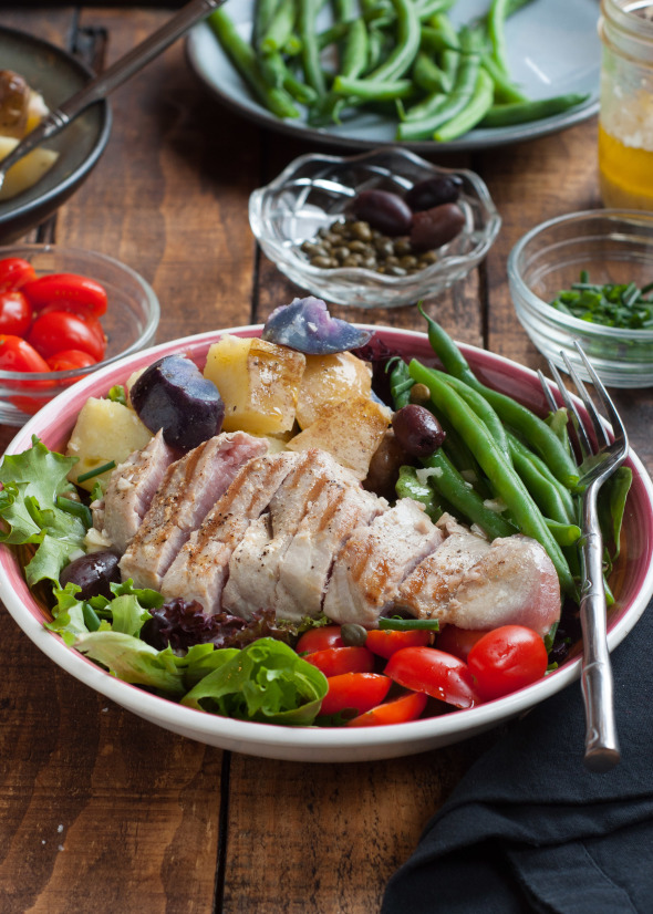 Grilled Tuna Nicoise | www.nutritiouseats.com