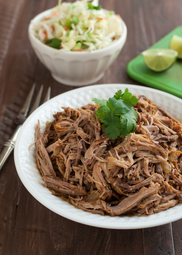 Slow Cooker Pork Carnitas {Paleo, Gluten Free} | www.nutritiouseats.com