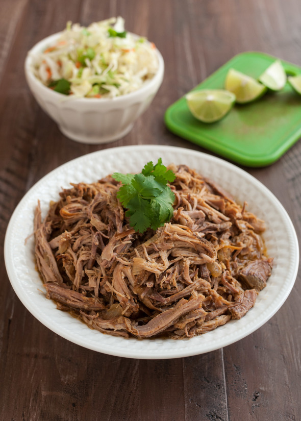 Slow Cooker Pork Carnitas {Paleo, Gluten Free} | www.nutritiouseats.com