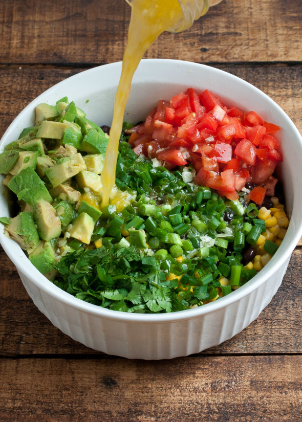Black Bean and Corn Salad #vegan #glutenfree | www.nutritiouseats.com