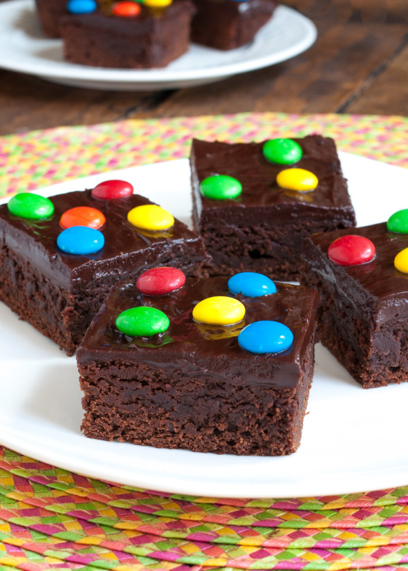 Cosmic Brownies | www.nutritiouseats.com