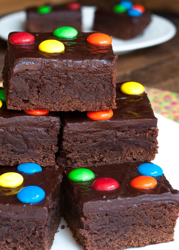 Cosmic Brownies | www.nutritiouseats.com