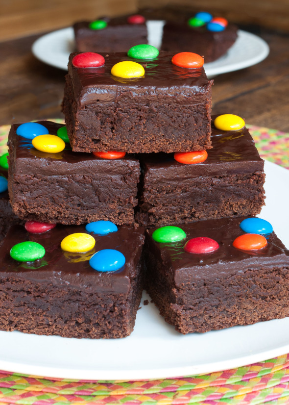 Cosmic Brownies | www.nutritiouseats.com