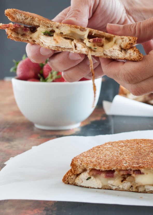 Chicken And Brie Panini | Nutritious Eats
