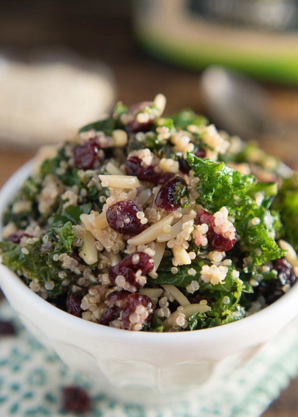 Kale and Quinoa Salad {Gluten Free}| Nutritious Eats