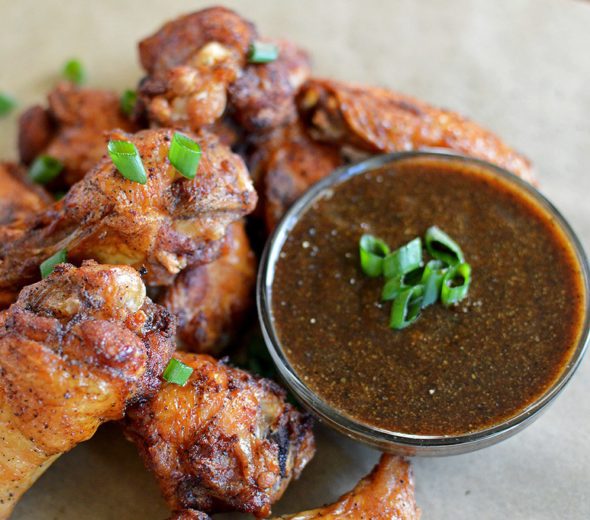 CrispyChineseBlackPepperChickenWings