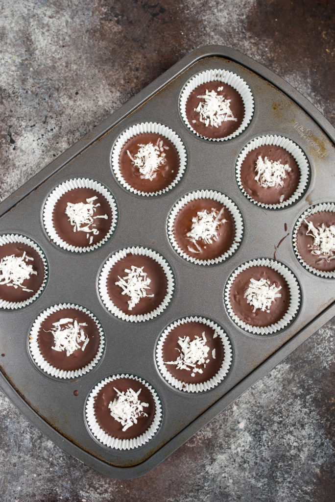 Paleo Coconut Almond Butter Cups #glutenfree #vegan| www.nutritiouseats.com