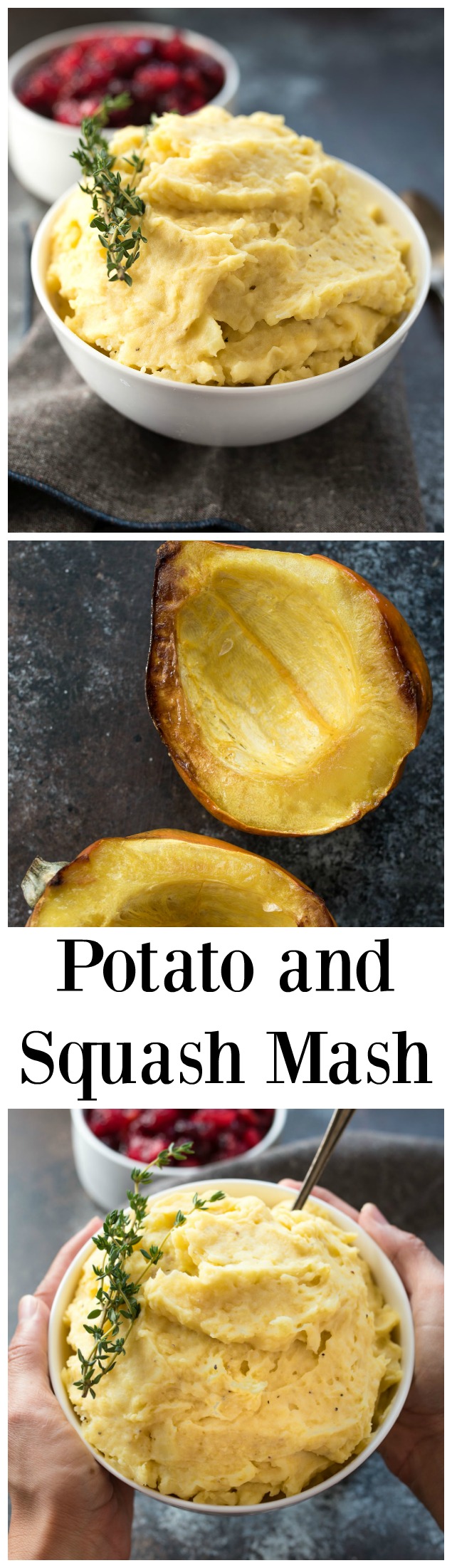 Squash and Potato Mash- looking for a healthier version of traditional mashed potatoes? Come check out this recipe! #glutenfree ! | www.nutritiouseats.com