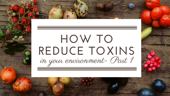 How To Reduce Toxins In Your Environment | www.nutritiouseats.com