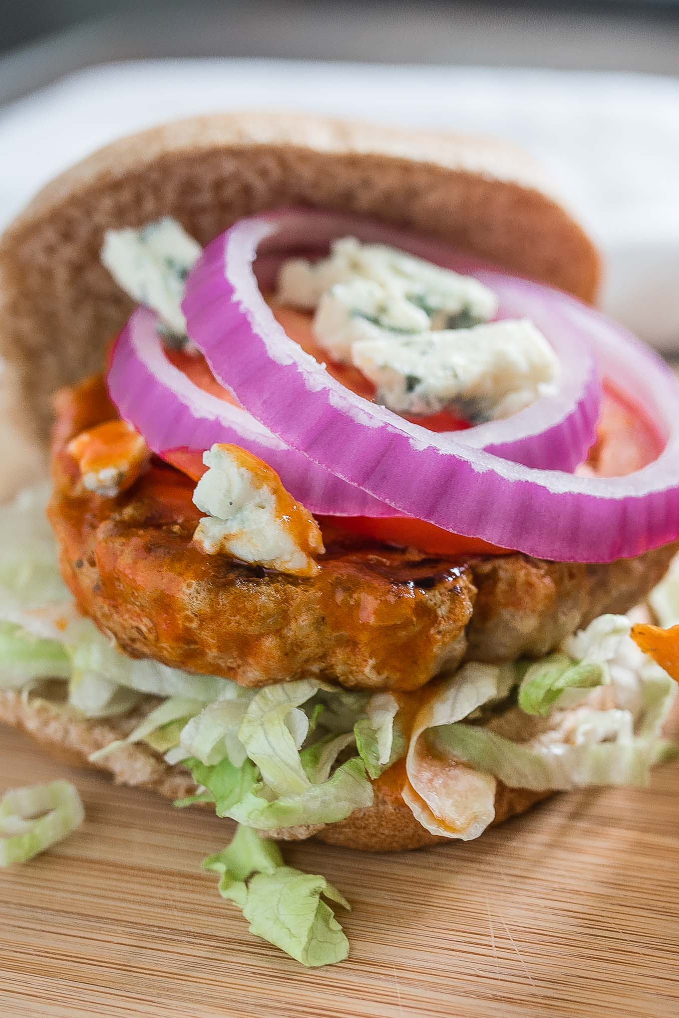 Buffalo Turkey Burgers