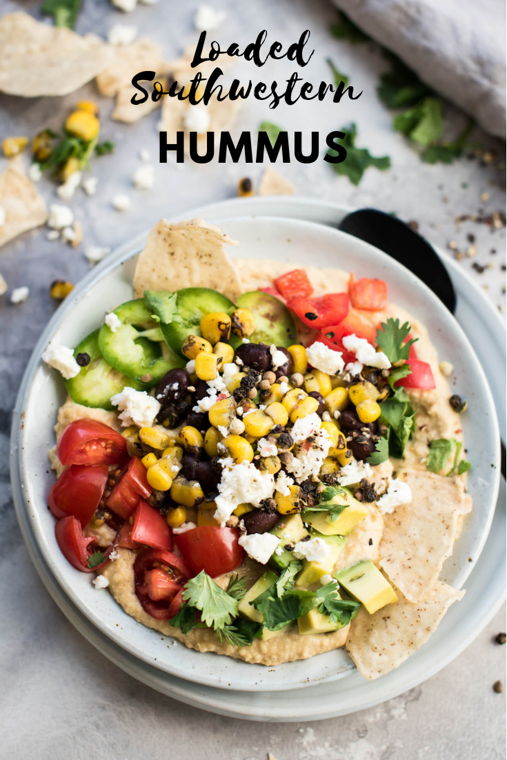 Hummus dip in a bowl 