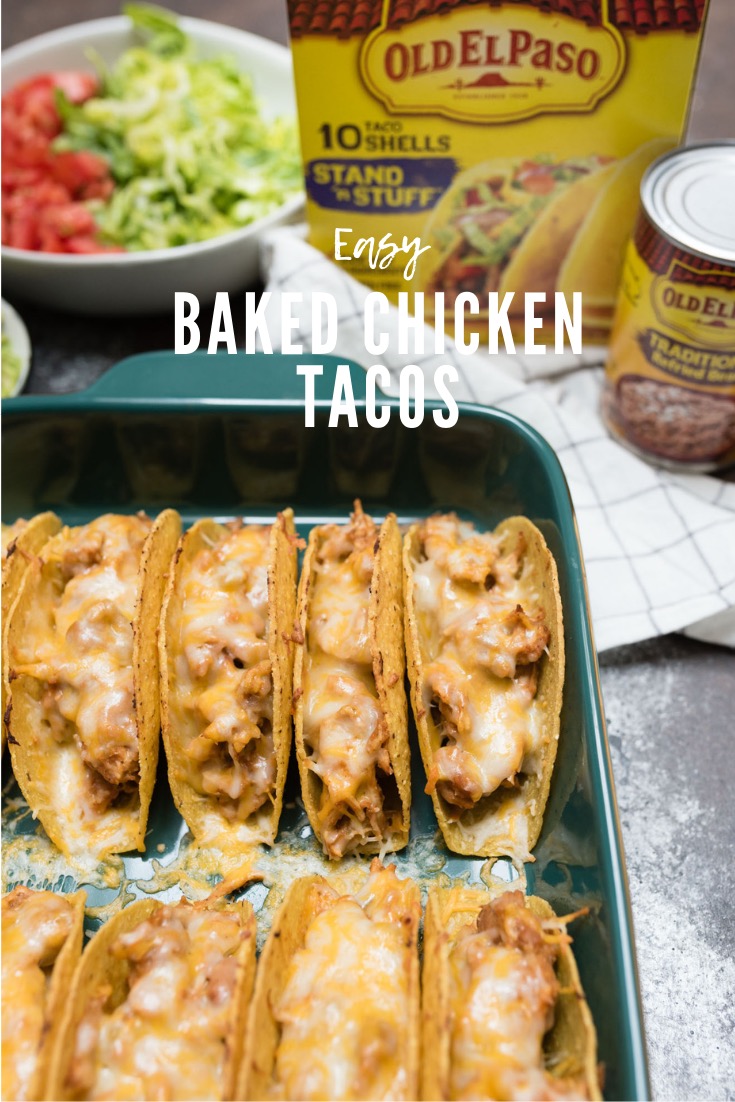 Baked Chicken Tacos