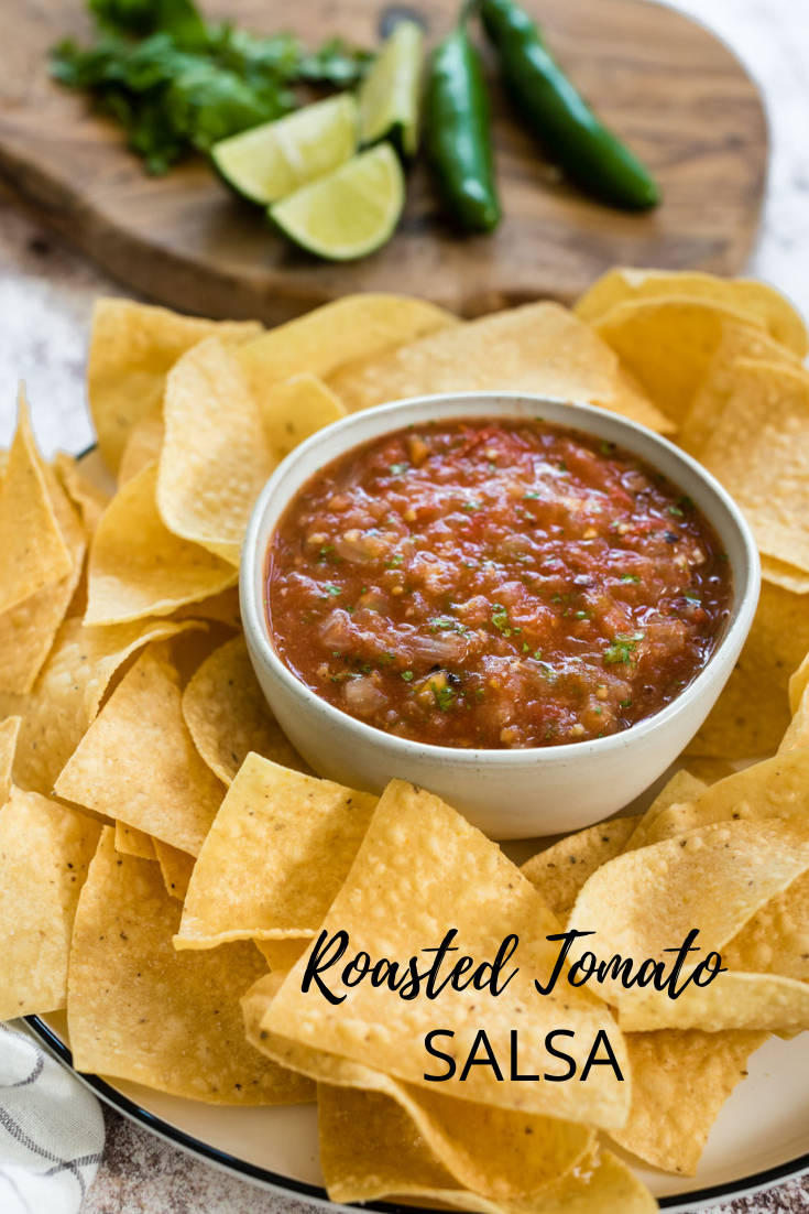 Bowl of Salsa with tortilla chips