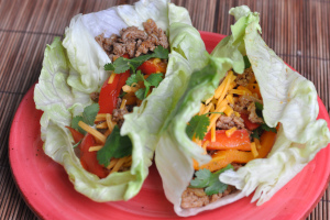 Turkey Lettuce Wrap Tacos #glutenfree | www.nutritiouseats.com