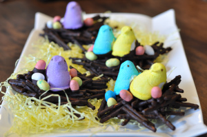 An Easter Treat: Chocolate Birds’ Nest