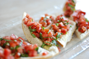 Tomato & Basil Bruschetta