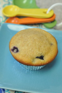 Kids in the Kitchen & Blueberry Muffins