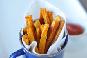 Simple Nutritious Side: Butternut Squash Fries