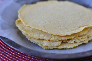 Homemade Corn Tortillas