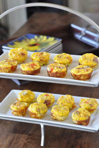 Brunch Food: Bacon and Potato Egg Frittatas